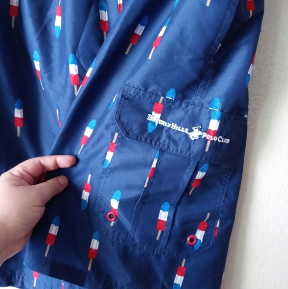 Beverly Hills Polo Club Men's Swimming Trunks. Size XL. - Picture 5 of 14